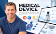 medical device presentation, medical powerpoint, medtech presentation design