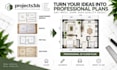 redraw professional 2d floor plans from sketches or PDF