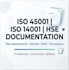 create professional iso 45001, iso 14001 and hse documents