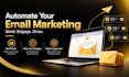 set up email automation, bulk email campaigns and follow ups