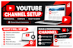 create and setup youtube channel