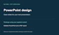 design editable powerpoint slides for research and business reports