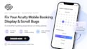 fix your squarespace mobile acuity booking scheduling with the scroll bugs