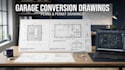 create garage conversion plans and permit drawings