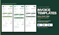 create invoice templates in canva, excel, and word for your business