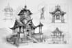digitally sketch architecture and interior illustration