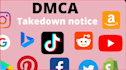 takedown harassing copyright ig fb x content, telegram banning, ig banning