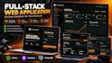 develop fullstack webapp, ecommerce website from scratch