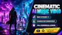 direct a cinematic ai music video that boosts your streams
