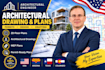 design professional mep plan and building permit drawings