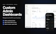 design and develop a custom admin dashboard