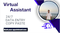 do accurate data entry and copy paste tasks