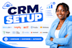 setup bitrix24 insightly act podio kintone bigin zoho CRM nimble nutshell monday