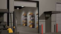 do 3d warehouse industrial facility animation and architectural logistics video