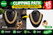 professional clipping path and background removal