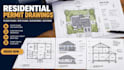 create residential permit drawings and floor plans