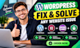 fix wordpress issues, resolve critical error, fix elementor woocommerce bugs