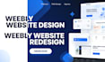 design professional wix website, design weebly website, redesign weebly website