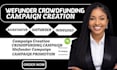 do your crowdfunding campaign and promotion for wefunder campaign