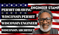 do structural engineering plans as wisconsin engineer permit plan wi architect