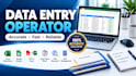 do data entry for you with accuracy and speed
