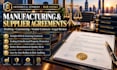prepare custom supplier contracts for manufacturers