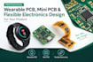 design wearable pcb, mini pcb and flexible electronics for your product