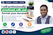 professionally proofread, edit, and format your document