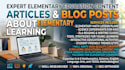 write educational blog posts and articles