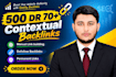 build high DR contextual dofollow SEO backlinks