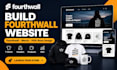 build fourth wall website setup fourthwall merch pod tshirt website design
