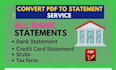 bank statement bank statement bank statement as you need