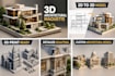 create 3d sculpting architectural models and maquettes for 3d printing