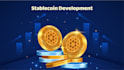 develop stablecoin fiat backed algorithmic stablecoin and custom crypto token