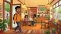 do 2d cartoon animation, frame by frame animation and animated