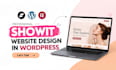 design custom showit website in wordpress like showit template