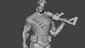 sculpt a 3d character in zbrush