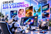 create high impact ai publicity images