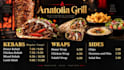 design a digital menu board for your TV screen