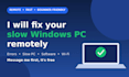 fix your windows PC problems and install software remotely