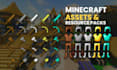 create a custom minecraft server resource pack and assets