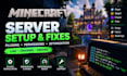 setup fix and optimize your minecraft server plugins permissions lag and crashes