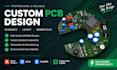 do custom pcb design schematics layouts in kicad with gerber files