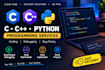 write, debug, and fix c  or python code