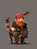 draw 2d game character illustration