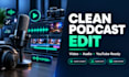 edit your podcast video with multicam editing and audio cleanup