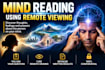 do mind reading using remote viewing