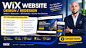 design wix website, redesign business wix website, website development,