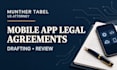 draft a mobile app development agreement for your project