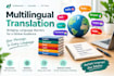 do professional multilingual translation, copywriting and ebook publishing